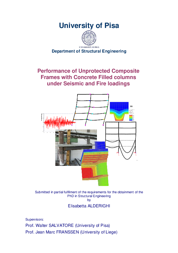【Assumption】 PDF) Performance of Unprotected Composite Frames with Concrete