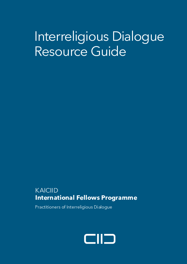 (PDF) Interreligious Dialogue Resource Guide