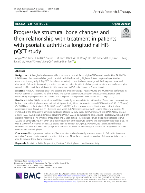 (PDF) Progressive structural bone changes and their relationship with ...