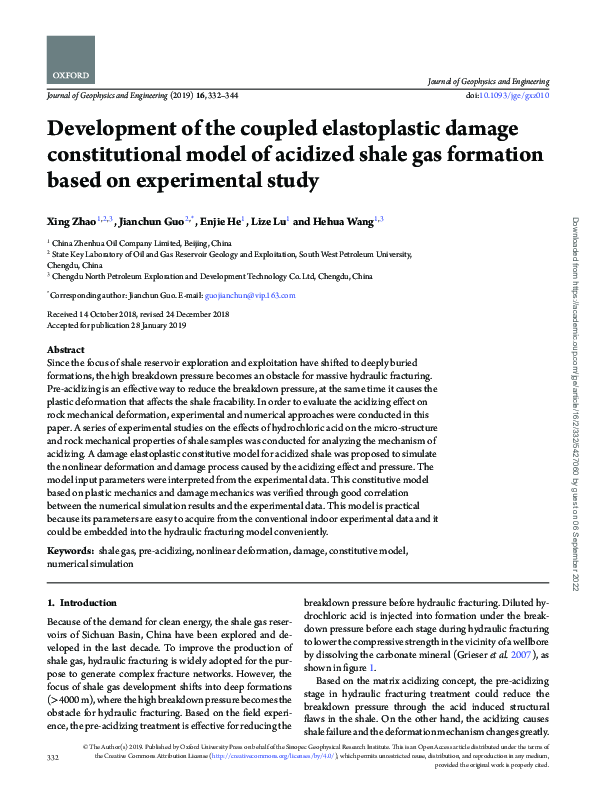 (PDF) Development of the coupled elastoplastic damage constitutional ...