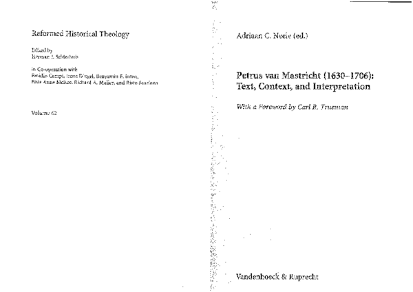(PDF) Petrus van Mastricht and Descartes’s New Philosophy