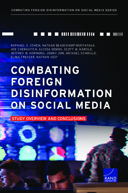 (PDF) Combating Foreign Disinformation on Social Media: Study Overview ...