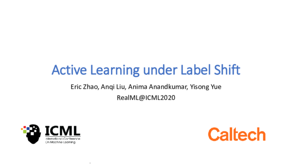 (PDF) Active Learning under Label Shift