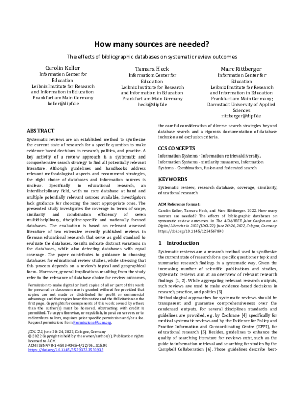(PDF) How many sources are needed?