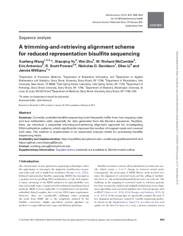 (PDF) A trimming-and-retrieving alignment scheme for reduced ...