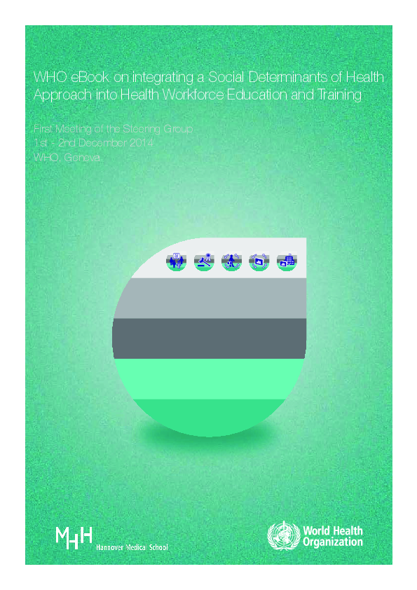 (PDF) Assessing the Availability of Social and Behavioral Determinants ...