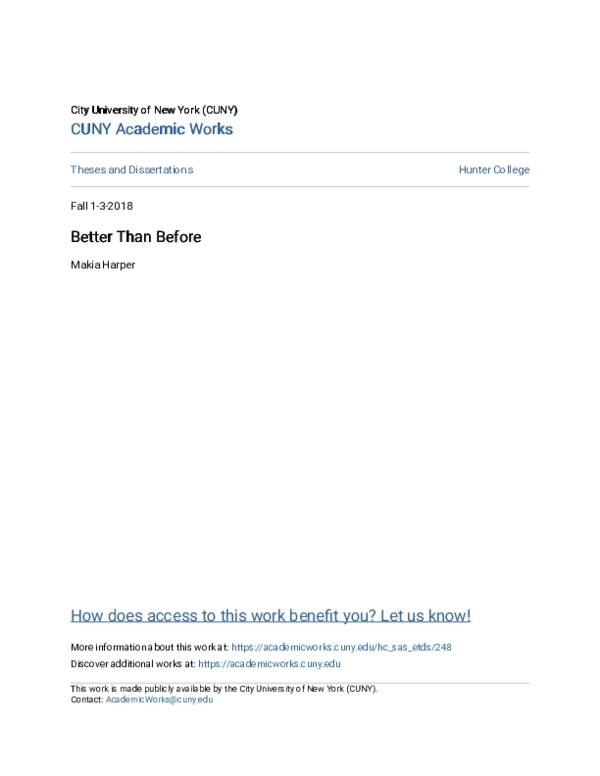 (PDF) Better Than Before