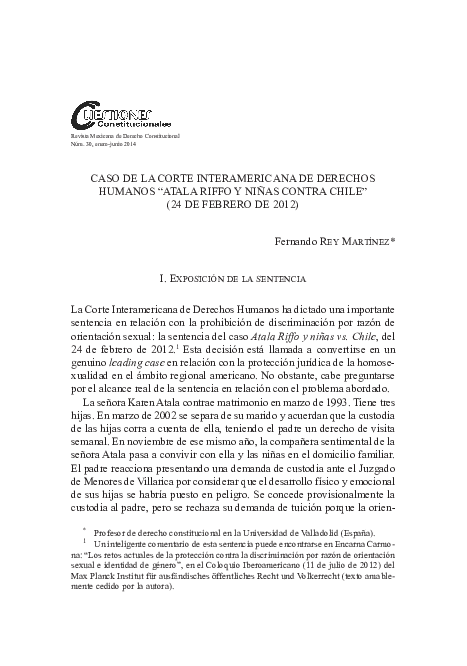 (PDF) Caso de la corte interamericana de derechos humanos “atala riffo ...