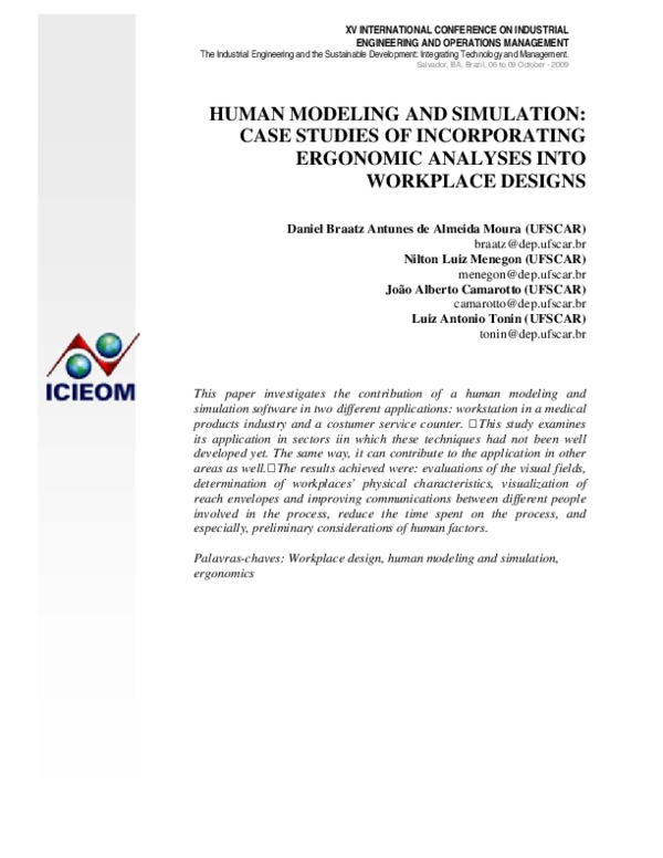 Simulating humans essay picture