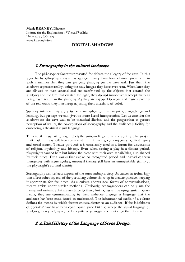 (PDF) Digital Shadows