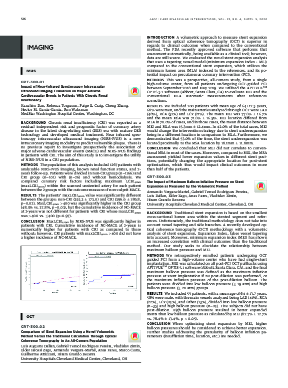 (PDF) CRT-300.03 The Impact of Maximum Balloon Inflation Pressure on ...