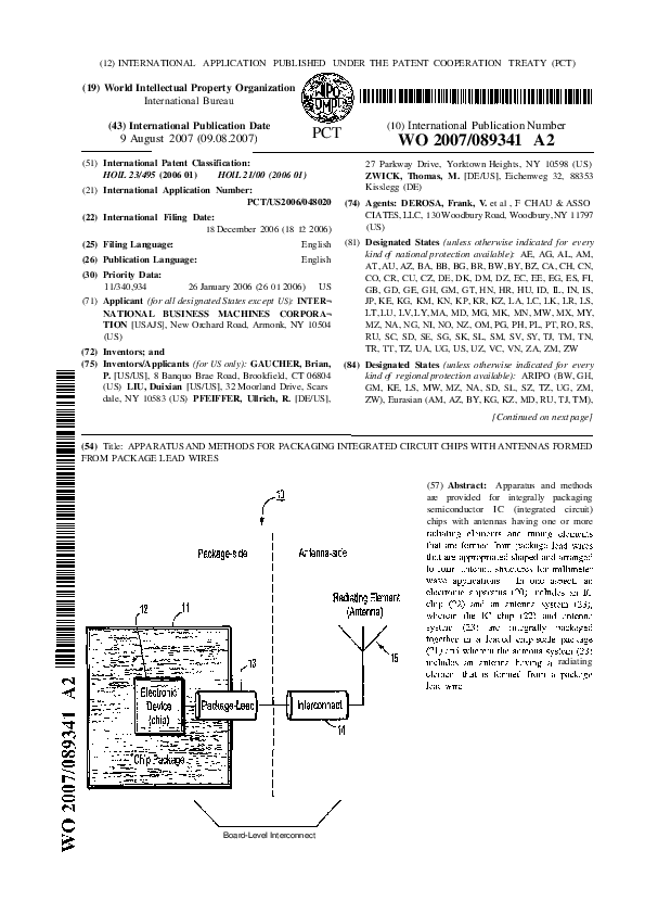 (PDF) Apparatus and methods for packaging integrated circuit chips with ...
