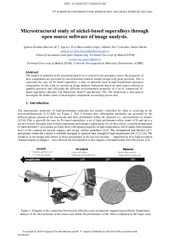 (PDF) Microstructural study of nickel-based superalloys through open ...