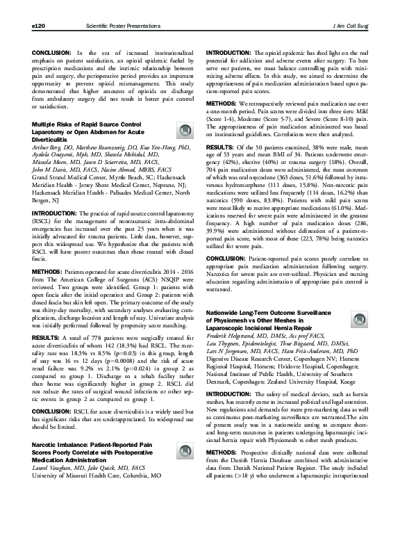 (PDF) Multiple Risks of Rapid Source Control Laparotomy or Open Abdomen ...