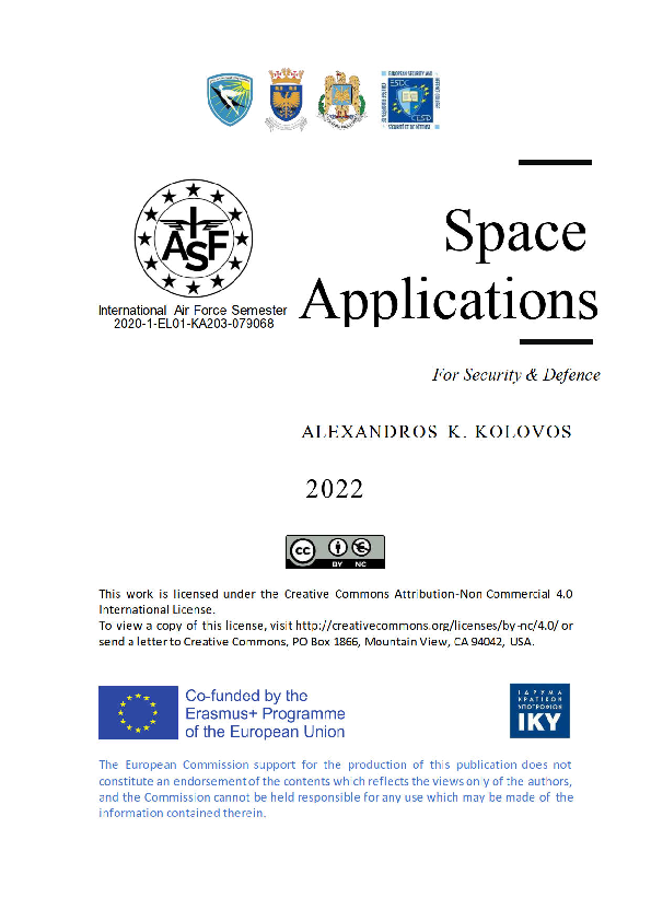 (PDF) Space Applications for Security and Defence.