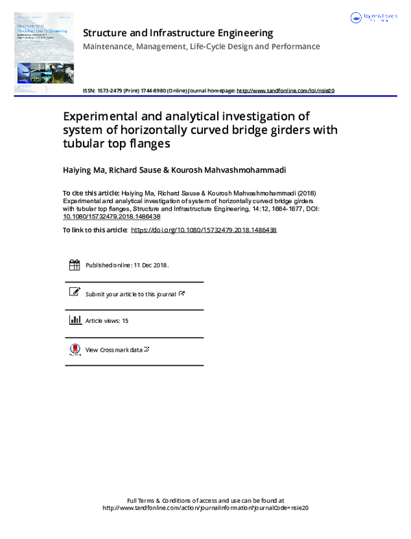 (PDF) Experimental and analytical investigation of CFRP flexural and ...