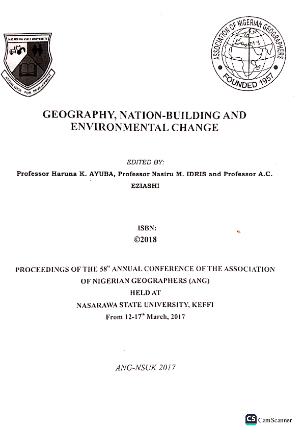 (PDF) Spatial Distribution and Conditions of Public Gardens in Kano ...