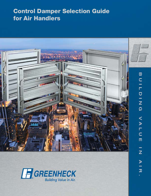 (PDF) Control Damper Selection Guide for Air Handlers Yuan Sorensen