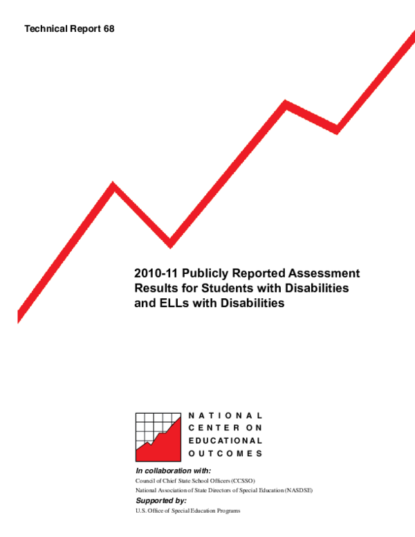 (PDF) 2010-11 Publicly Reported Assessment Results for Students with ...