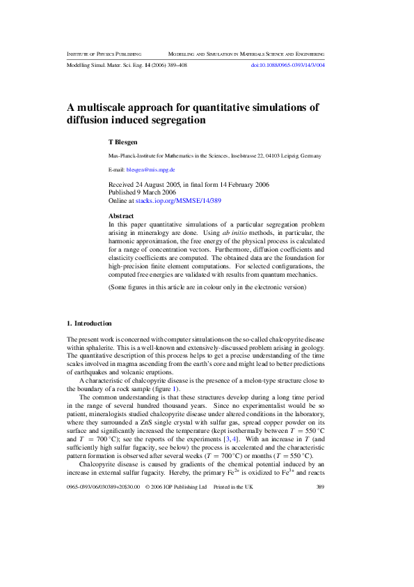 (PDF) A multiscale approach for quantitative simulations of diffusion ...