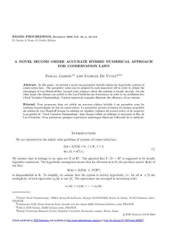 (PDF) A novel second order accurate hybrid numerical approach for ...