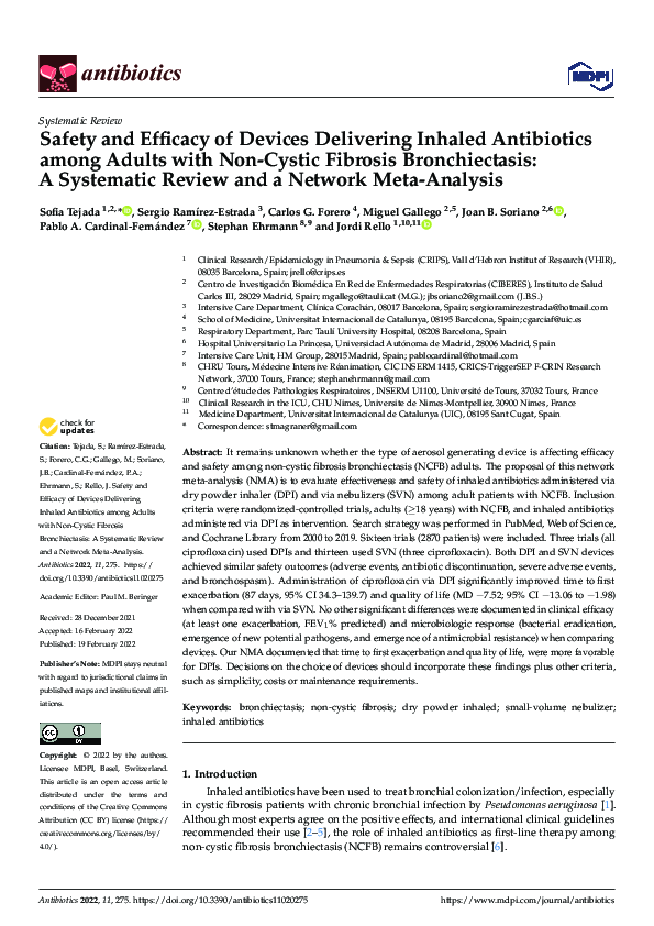 (PDF) Safety and Efficacy of Devices Delivering Inhaled Antibiotics ...