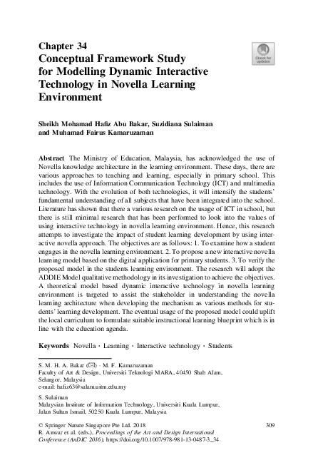 (PDF) Conceptual Framework Study for Modelling Dynamic Interactive ...