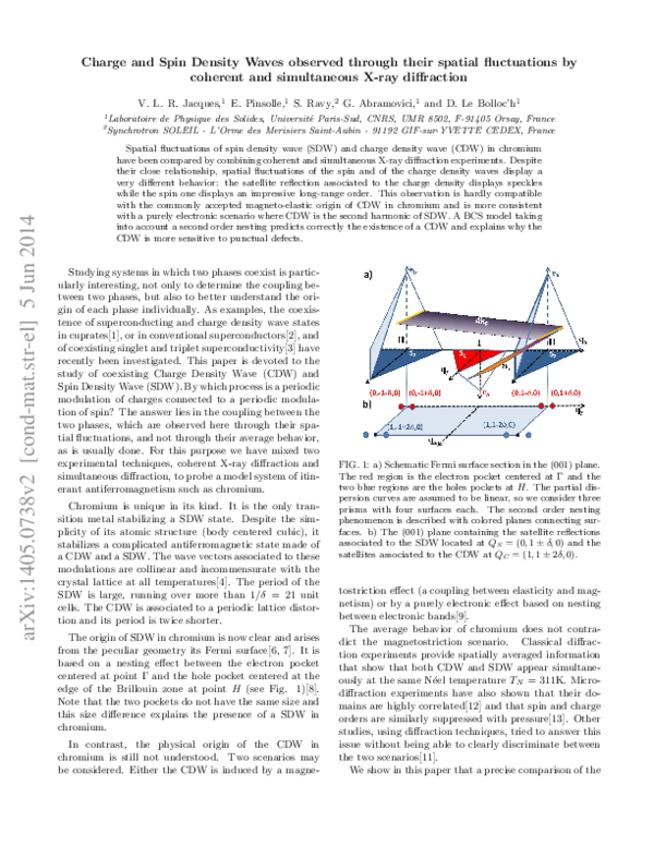 (PDF) Charge- and spin-density waves observed through their spatial ...