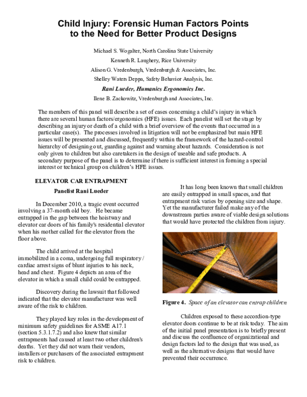 (PDF) Child Injury