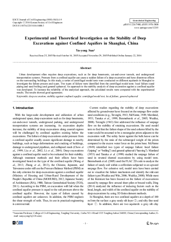 (PDF) Experimental and Theoretical Investigation of Thermodynamic and ...