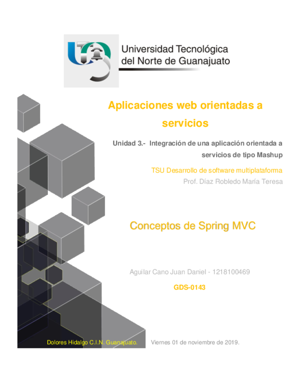 (PDF) Conceptos de Spring MVC