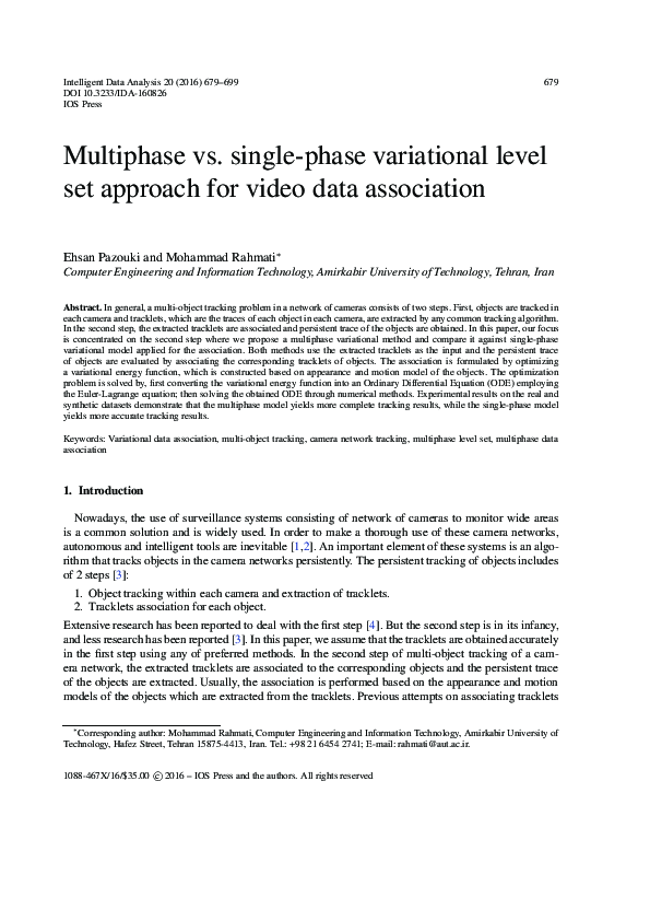 (PDF) Multiphase vs. single-phase variational level set approach for ...