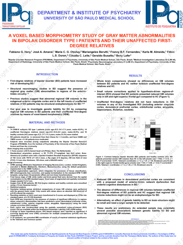 (PDF) A voxel based morphometry study of gray matter abnormalities in ...