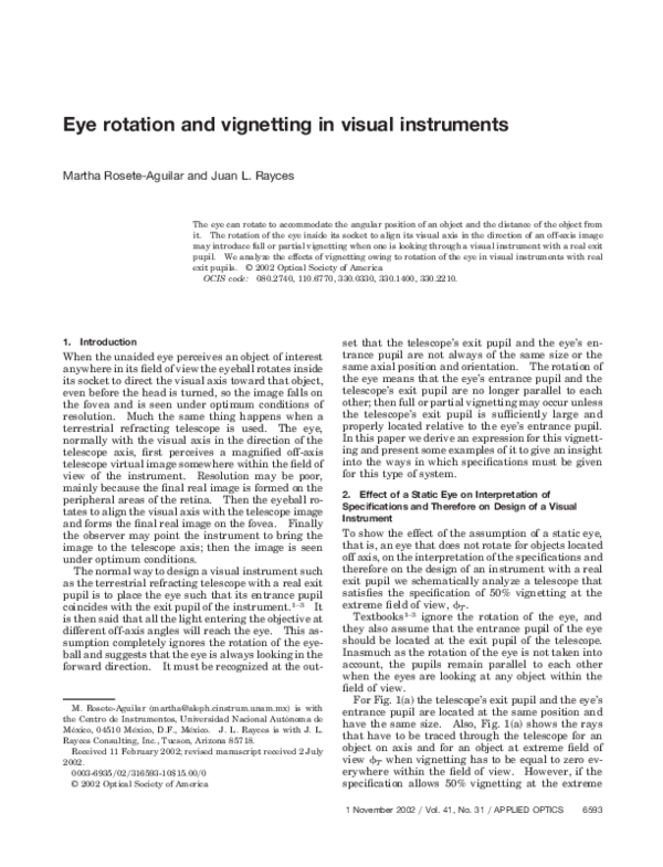 (PDF) Eye Rotation and in Visual Instruments Martha Rosete Academia.edu