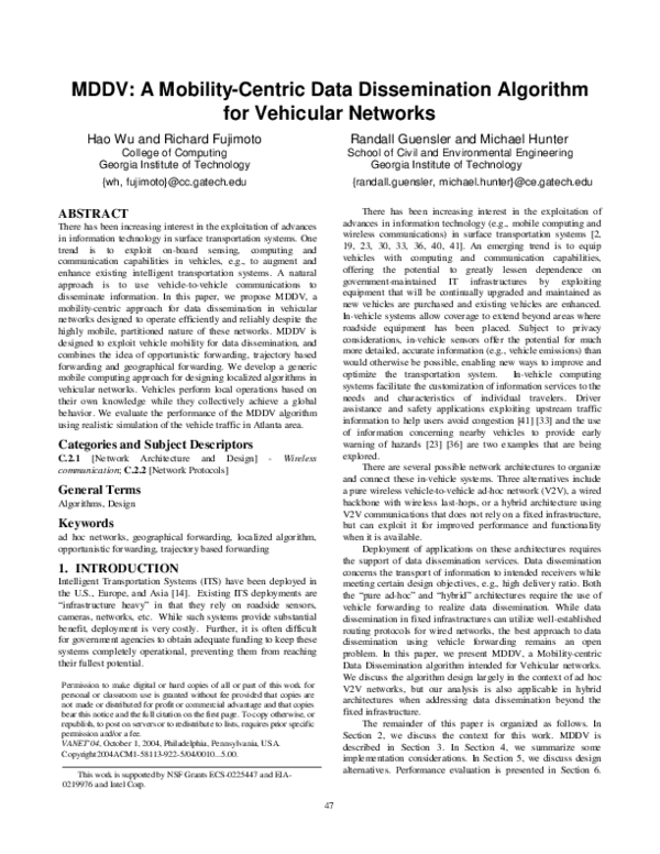 (PDF) MDDV