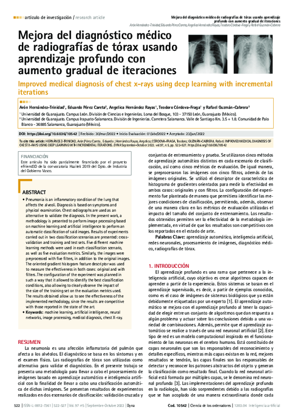 (PDF) Improved Medical Diagnosis of Chest X-Rays Using Deep Learning ...