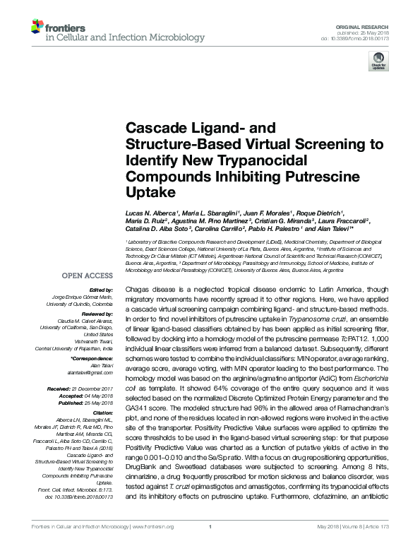 (PDF) Cascade Ligand- and Structure-Based Virtual Screening to Identify ...