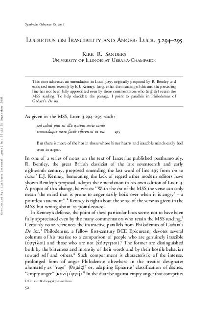 Lucretius materialism image