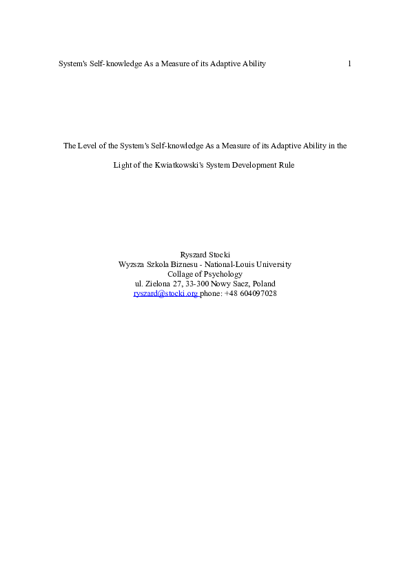 Measure of the rule