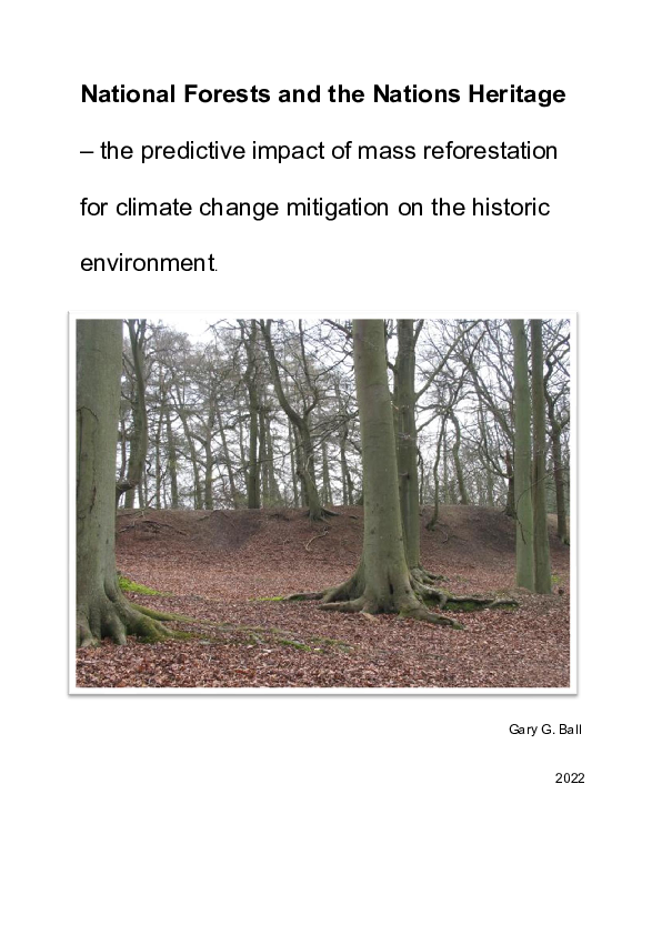 (PDF) National Forests and the Nations Heritage