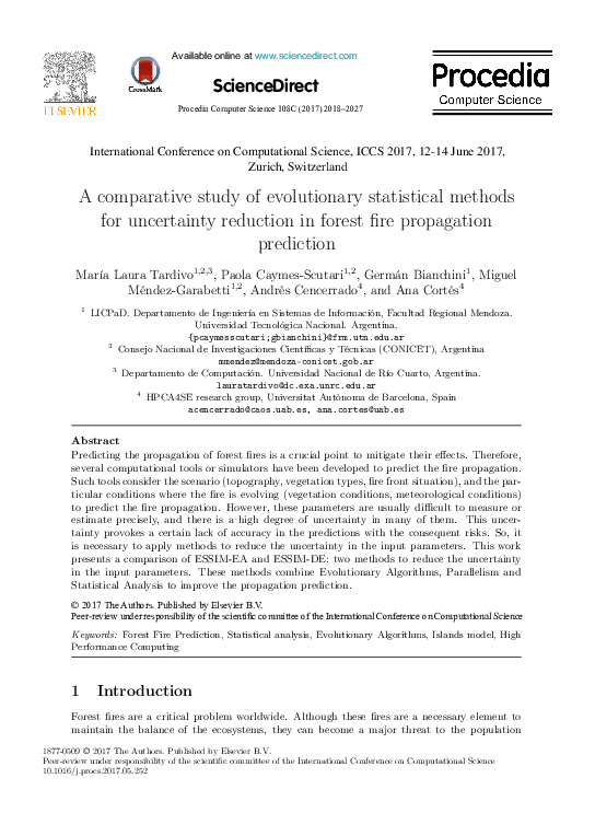 (PDF) A comparative study of evolutionary statistical methods for ...