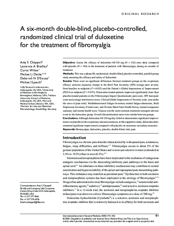 (PDF) A six-month double-blind, placebo-controlled, randomized clinical ...