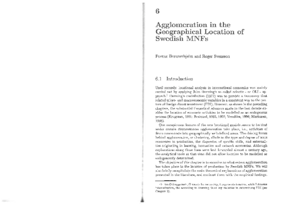 (PDF) The Choice of Entry Mode in Foreign Direct Investment