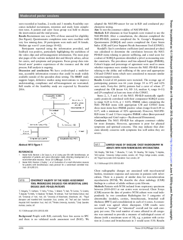 (PDF) M16 Construct validity of the needs assessment tool progressive ...