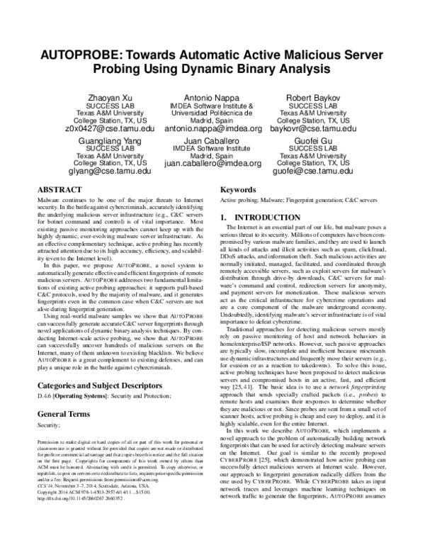 (PDF) Autoprobe