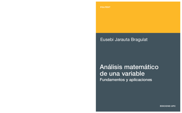 Analisis Matematico De Una Variable Bartle Pdf