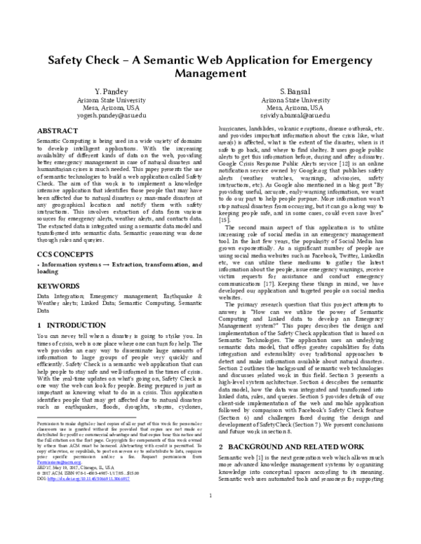 (PDF) Safety check