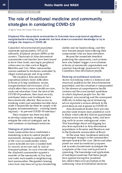 (PDF) The role of traditional medicine and community strategies in ...