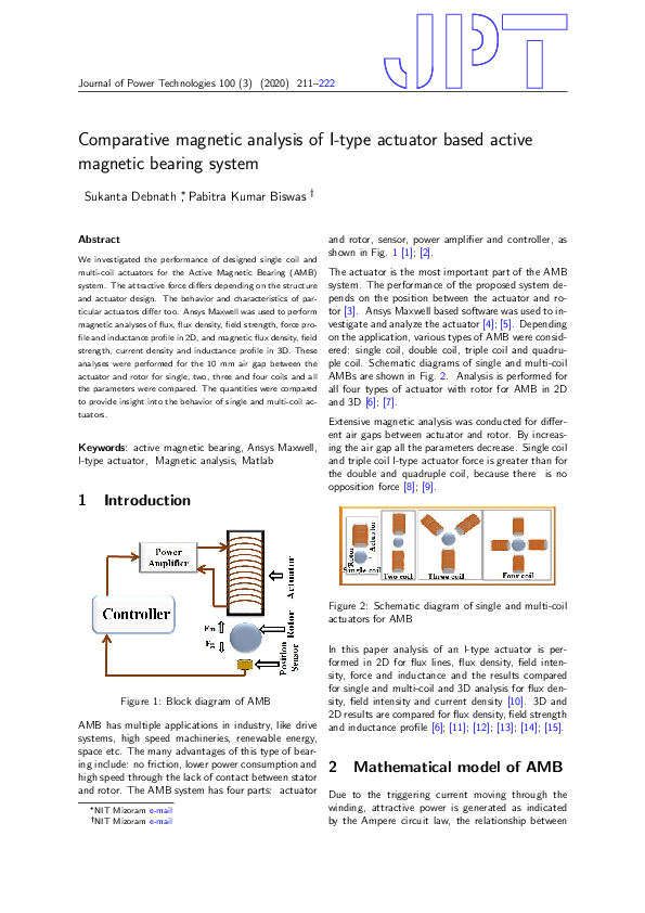 (PDF) Comparative magnetic analysis of I-type actuator based active ...