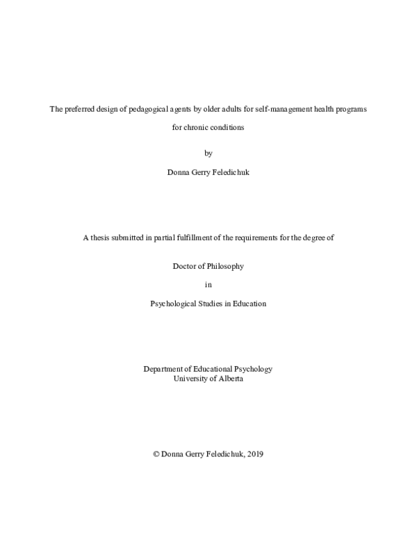 (PDF) The preferred design of pedagogical agents by older adults for ...